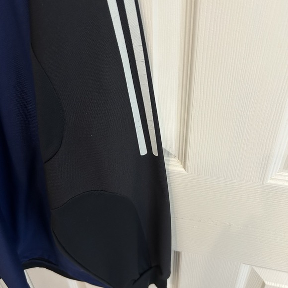 Men's Adidas Vintage Soccer Training Sweatshirt Pullover Climacool Soccer Sz L - Picture 3 of 6